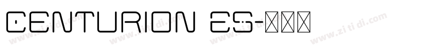 Centurion ES字体转换